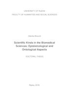 Scientific Kinds in the Biomedical Sciences: Epistemological and Ontological Aspects