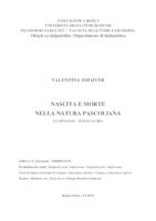 Nascita e morte nella natura Pascoliana