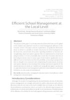 Učinkovito upravljanje školama na lokalnoj razini