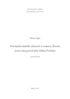 Postmodernistički elementi u romanu "Ženska francuskog poručnika" Johna Fowlesa