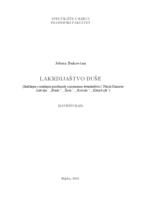 Lakrdijaštvo duše (sadržajne i izražajne posebnosti u proznome stvaralaštvu J. Polića Kamova, lakrdije: "Brada", "Žena", "Sloboda", "Katastrofa")