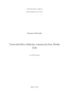 Naturalistička obilježja romana Jazbina Émila Zole