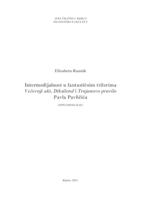 Intermedijalnost u fantastičnim trilerima Večernji akt, Diksilend i Trajanovo pravilo Pavla Pavličića