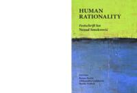 HUMAN RATIONALITY : Festschrift for Nenad Smokrović