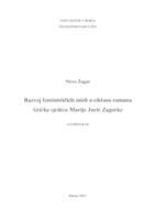 Razvoj feminističke misli u ciklusu romana Grička vještica Marije Jurić Zagorke