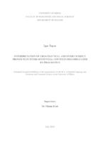 Interpretation of Croatian Null and Overt Subject Pronouns in Inter-Sentential Contexts Disambiguated by Pragmatics