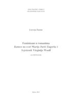 Feminizam u romanima Kamen na cesti Marije Jurić Zagorke i Svjetionik Virginije Woolf