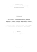 Intercultural Communication and Language Learning: Insights of Pupils in Secondary Schools
