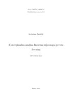 Konceptualna analiza frazema mjesnoga govora Brezina