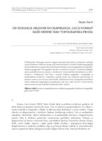 prikaz prve stranice dokumenta OD HODANJA GRADOM DO MAPIRANJA: LEICA FORMAT DAŠE DRNDIĆ KAO TOPOGRAFSKA PROZA