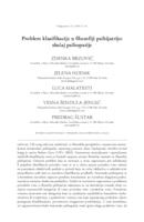 prikaz prve stranice dokumenta Problem klasifikacije u filozofiji psihijatrije: slučaj psihopatije