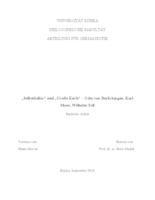 prikaz prve stranice dokumenta "Selbsthelfer" und "Große Kerle" - Götz von Berlichingen, Karlo Moor, Wilhelm Tell