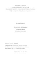 prikaz prve stranice dokumenta Giacomo Leopardi le operette morali