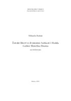 prikaz prve stranice dokumenta Ženski likovi u dramama "Sablasti" i "Hedda Gabler" Henrika Ibsena
