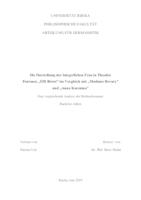 prikaz prve stranice dokumenta Die Darstellung der bürgerlichen Frau in Theodor Fontanes "Effi Briest" im Vergleich mit"Madame Bovary" and "Anna Karenina"