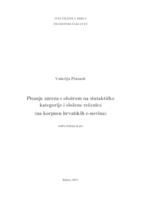 prikaz prve stranice dokumenta Pisanje zareza s obzirom na sintaktičke kategorije i složene rečenice (na korpusu hrvatskih E-novina)