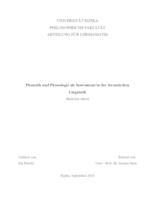 prikaz prve stranice dokumenta Phonetik und Phonologie als Instrument in der forensischen Linguistik