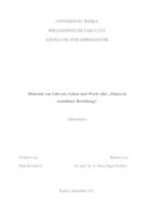 prikaz prve stranice dokumenta Heinrich von Littrows Leben und Werk oder Fiume in Maritimer Beziehung