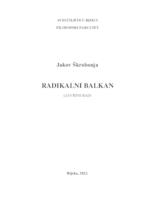 prikaz prve stranice dokumenta Radikalni Balkan