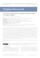 prikaz prve stranice dokumenta A look into young learners’ language learning strategies: A Croatian example