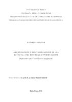 prikaz prve stranice dokumenta Archiviazione e digitalizzazione de "La Battana"