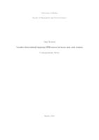 prikaz prve stranice dokumenta Gender-determined language differences between men and women