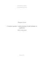 prikaz prve stranice dokumenta Croatian speakers' understanding of and attitudes to anglicisms