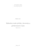 prikaz prve stranice dokumenta Međuodnos mode, politike i ekonomije u globaliziranom svijetu