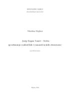prikaz prve stranice dokumenta Josip Eugen Tomić - Melita (prožimanje realističkih i romantičarskih elemenata)