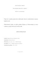 prikaz prve stranice dokumenta Prijevod i analiza prijevoda odabranih tekstova makedonske usmene književnosti