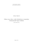 prikaz prve stranice dokumenta Odnos rase, klase, roda i identiteta u romanima Chimamande Ngozi Adichie