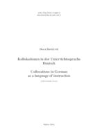 prikaz prve stranice dokumenta Kollokationen in der Unterrichtssprache Deutsch