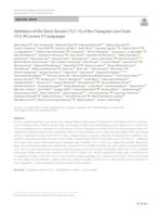 prikaz prve stranice dokumenta Validation of the Short Version (TLS-15) of the Triangular Love Scale (TLS-45) across 37 Languages