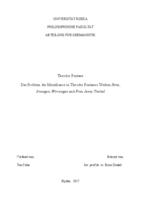 prikaz prve stranice dokumenta Das Problem der Mesalliance in Theodor Fontanes Werken "Stine", " Irrungen", "Wirrungen" und "Frau Jenny Treibel"